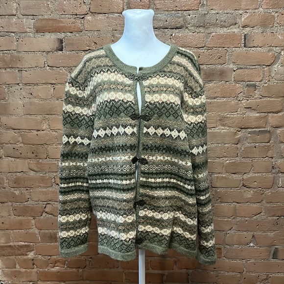 Sweaters - 2x$25 Cambridge Dry Goods vintage wool cardigan sweater